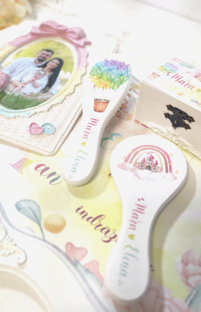 Curcubeu - Set tava personalizata si accesorii [2]
