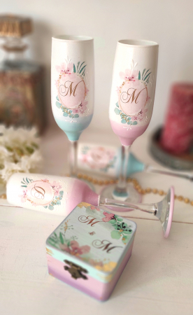 Pahare personalizate - Pahare pentru nunta