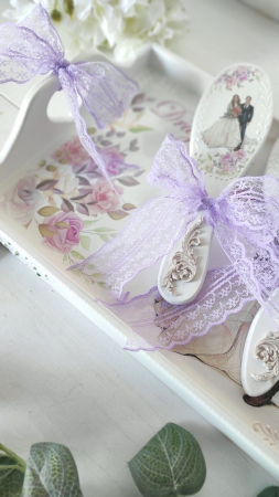 Set tavă mireasă - Iuliana [3]