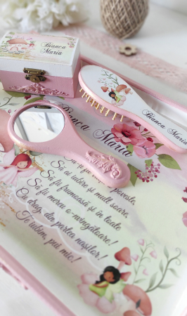 Tava de mot personalizata - ”Fairy in the woods” [3]
