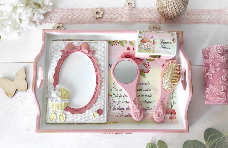 Tava de mot personalizata - ”Fairy in the woods” [1]