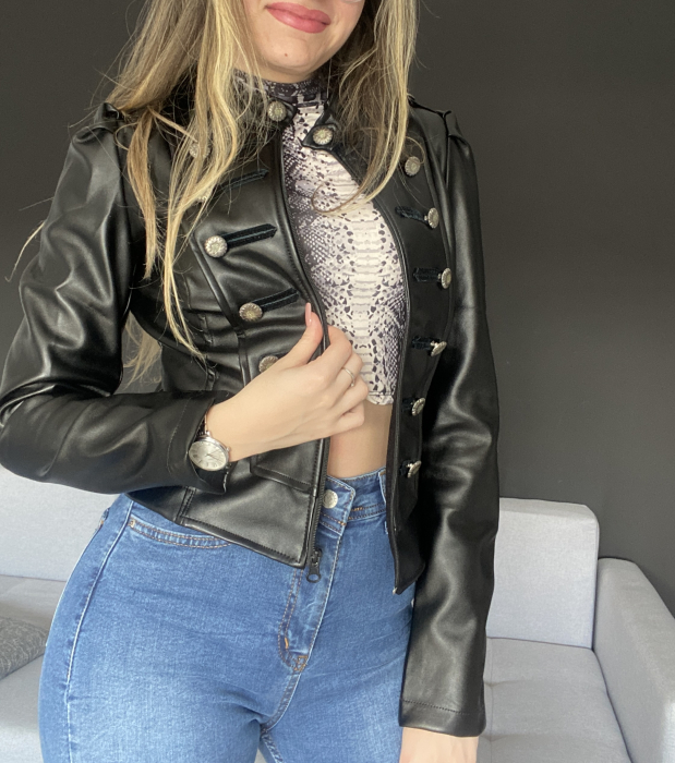 Geaca imitatie de piele [1]