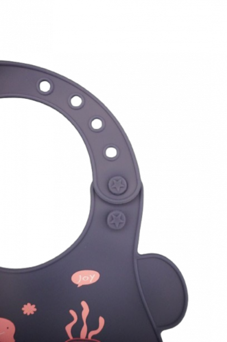 Bavetică din silicon pentru bebeluși – diverse modele, moale și impermeabilă [2]