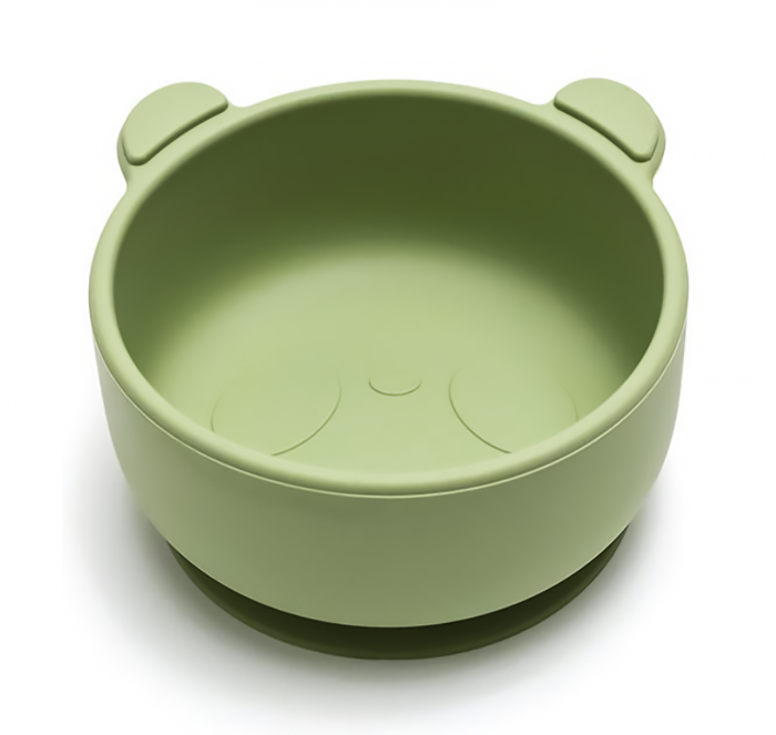 Castron din silicon cu ventuza pentru bebelusi si copii, fara BPA [1]