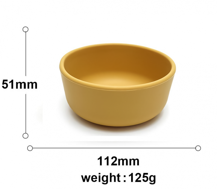 Set de hranire pentru bebelusi si copii, 5 piese, din silicon, fara BPA [6]