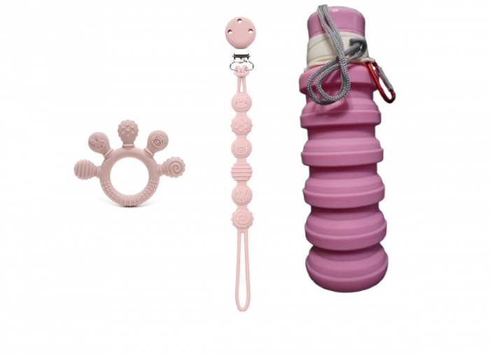 Set pentru bebelusi, 3 piese, din silicon, fara BPA [1]