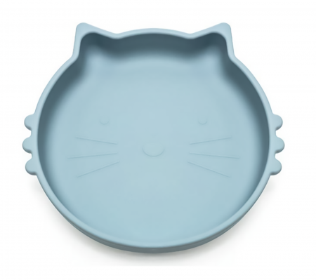 Hranire - Farfurie din silicon cu ventuza pentru bebelusi si copii, fara BPA