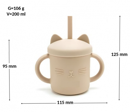 Set de hranire pentru bebelusi si copii, 6 piese, din silicon, fara BPA [3]