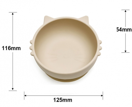 Set de hranire pentru bebelusi si copii, 6 piese, din silicon, fara BPA [4]