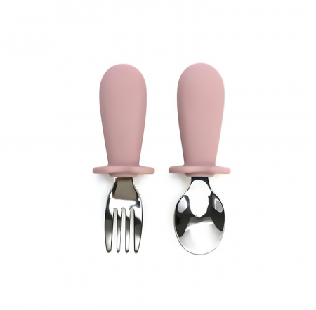 Set de hranire pentru bebelusi si copii, 6 piese, din silicon, fara BPA [6]