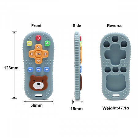 Set pentru bebelusi, 3 piese, din silicon, fara BPA [4]