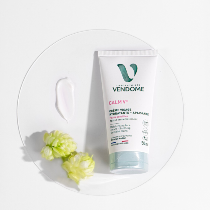 Cremă de față hidratantă și calmantă Calm V+, 50 ml [3]
