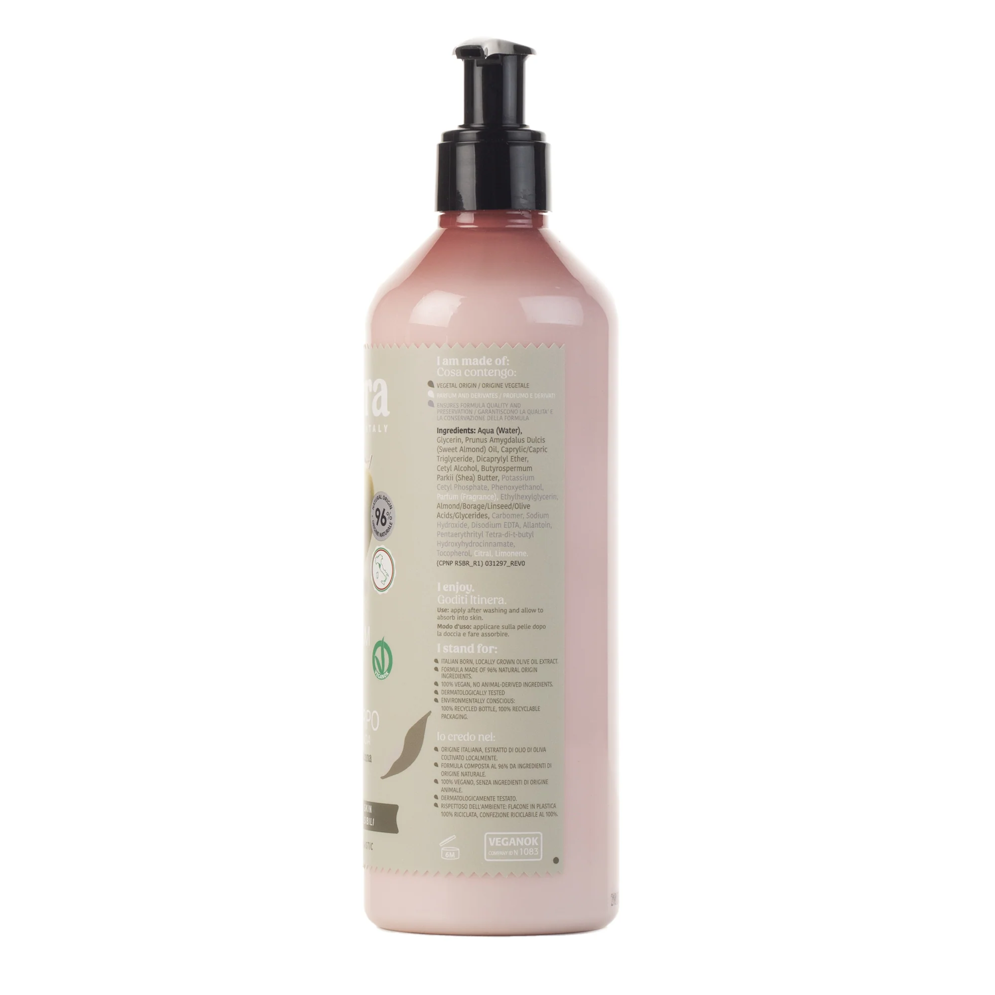 Crema intens hidratantă pentru corp cu ulei de măsline toscan, 370 ml [3]