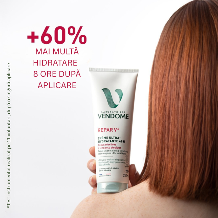 Cremă ultra hidratantă 48h Repar V+, 250 ml [3]