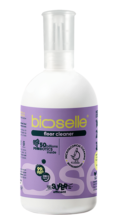 Detergent concentrat cu probiotice pentru pardoseli, Bioselle, 500 ml [1]