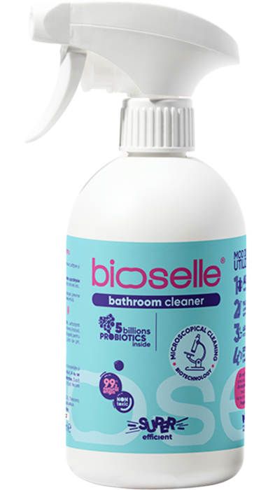 Detergent cu probiotice pentru obiecte sanitare, Bioselle, 500 ml [1]