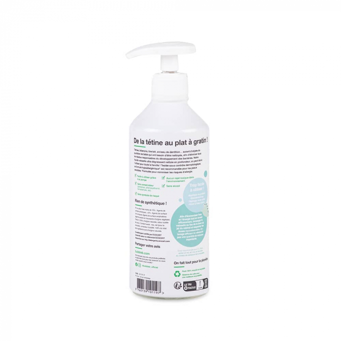 Allergyzen detergent de vase 100% organic 500 ml [2]