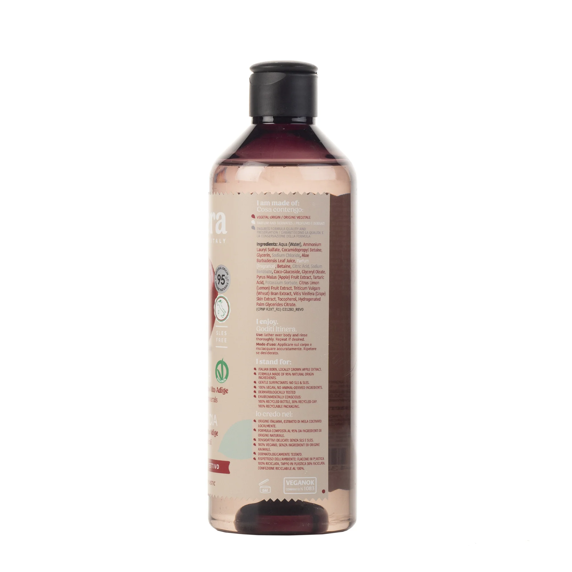 Gel de duș emolient cu extract de măr din Trentino, 370 ml [2]