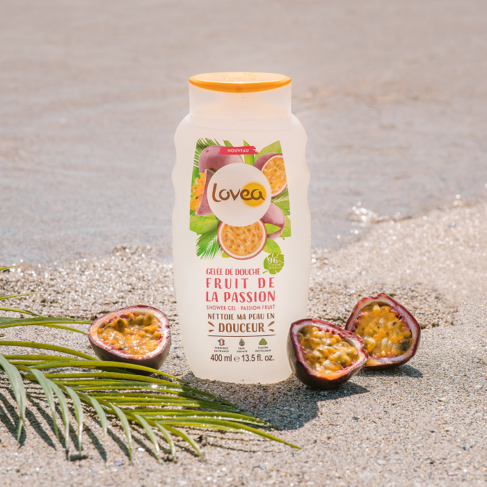 Gel de duș cu parfum de fructul pasiunii, Lovea, 400 ml [2]
