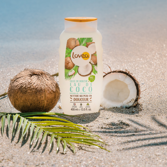Gel de duș cu parfum de cocos, Lovea, 400 ml [2]