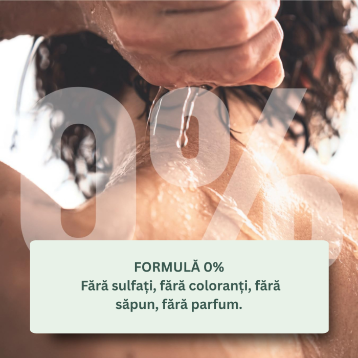 Gel de duș hidratant fără parfum Calm V+, 750 ml [4]