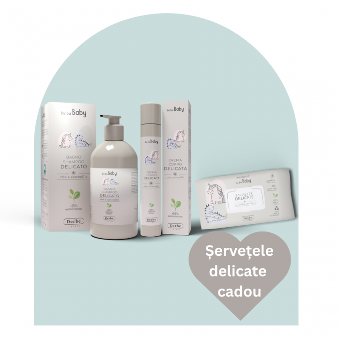 Pachet: Șampon 250 ml + Cremă de corp 100 ml + Șervetele cadou [1]