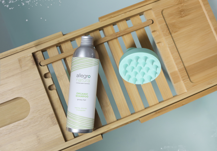 Șampon organic pentru scalp gras, 250ml [2]