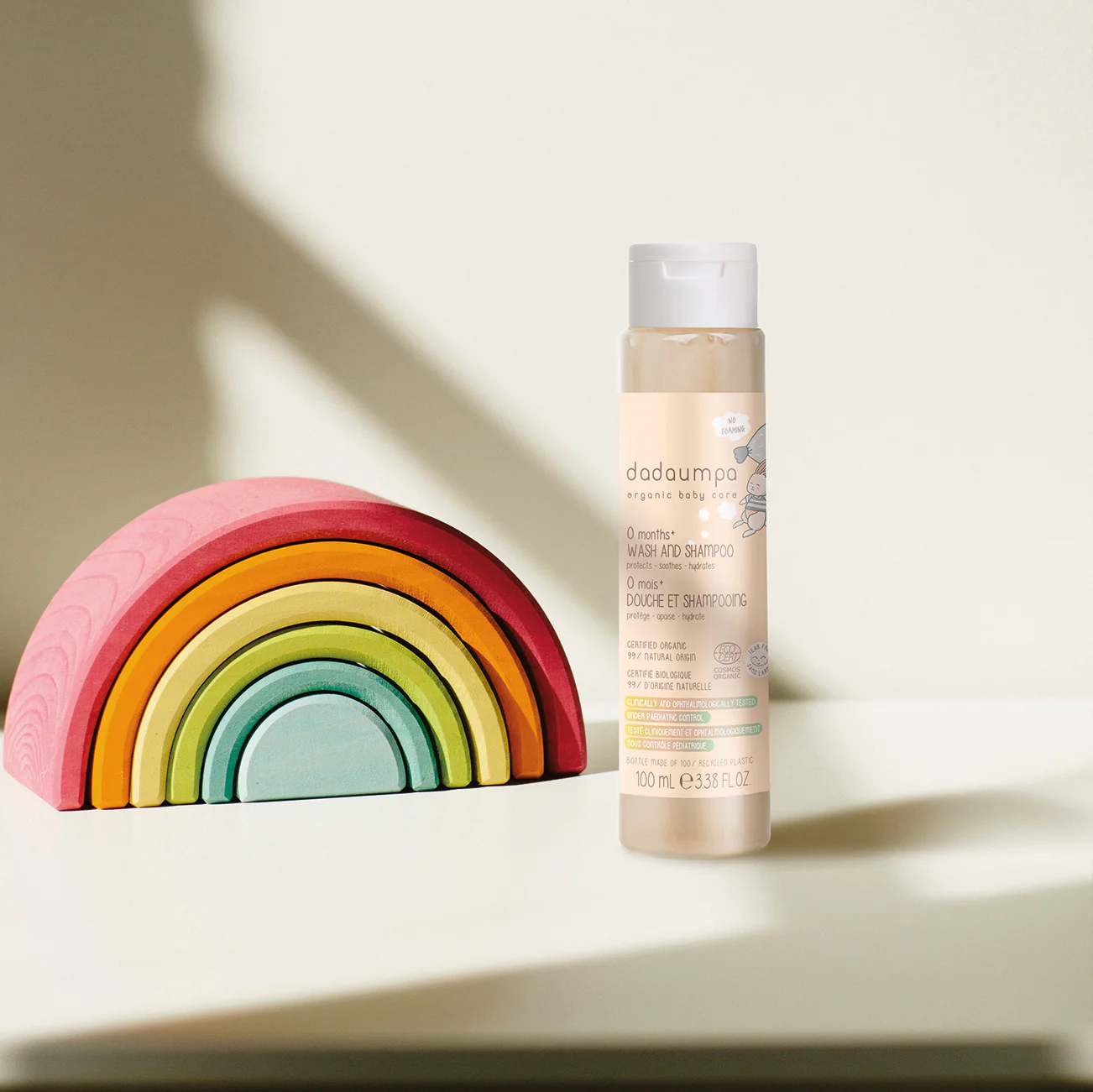 Șampon și gel de duș organic pentru copii 0 luni+ , 100 ml [4]