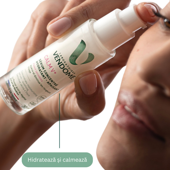 Ser hidratant concentrat pentru calmarea pielii Calm V+, 30 ml [3]