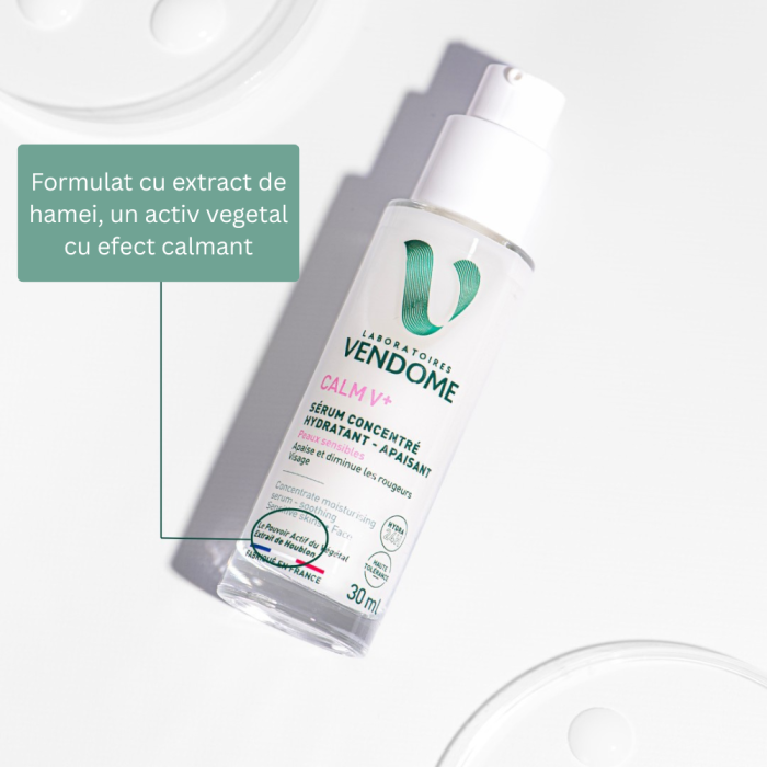 Ser hidratant concentrat pentru calmarea pielii Calm V+, 30 ml [4]