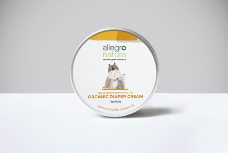 Allegro Natura - Cremă organică pentru zona scutecului, 150ml