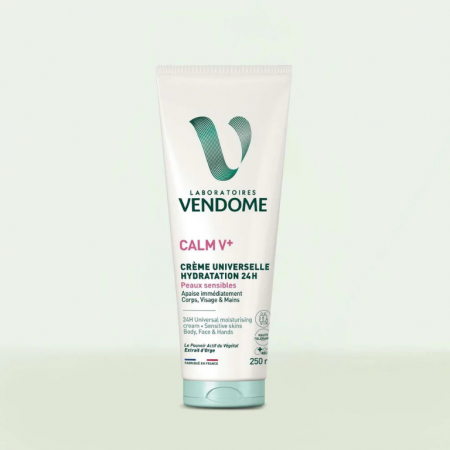 Solutii organice de ingrijire - Cremă universală hidratantă 24H, Calm V+, 250 ml