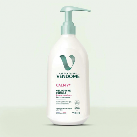 Solutii organice de ingrijire - Gel de duș pentru întreaga familie Calm V+, 750 ml