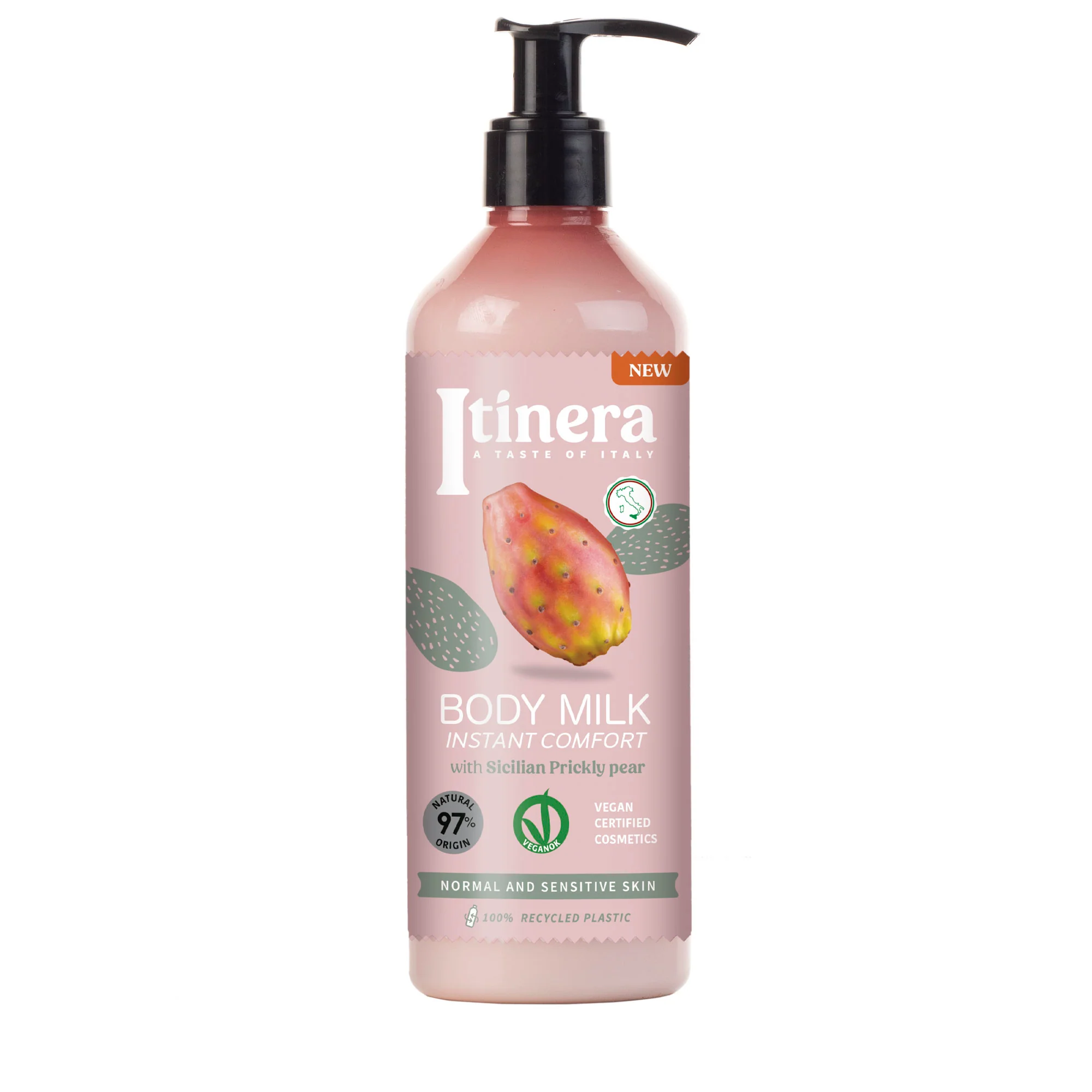 Solutii organice de ingrijire - Lapte de corp hidratant și confort instant, 370 ml