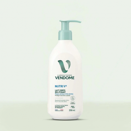 Solutii organice de ingrijire - Lapte de corp reparator Nutri V+, 250 ml
