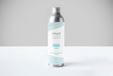 Allegro Natura - Șampon organic pentru păr creț, 250ml