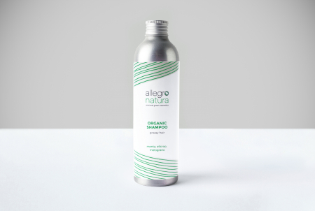Allegro Natura - Șampon organic pentru scalp gras, 250ml
