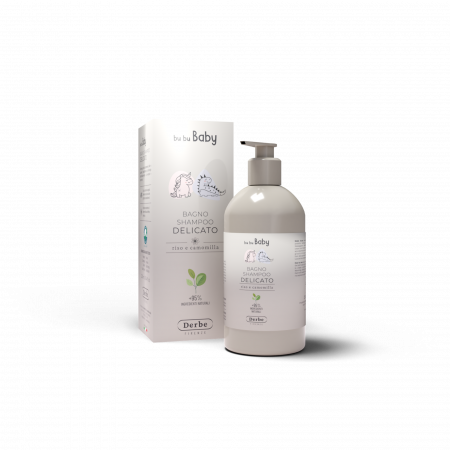 Bu Bu Baby - Șampon și gel de duș delicat Bu Bu Baby, 250 ml