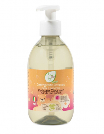 Toate Produsele - Săpun lichid delicat pentru copii, cu infuzie de fructe de pădure și aloe vera bio, 300 ml