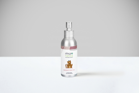 Allegro Natura - Ulei organic de corp pentru bebeluși, 100 ml
