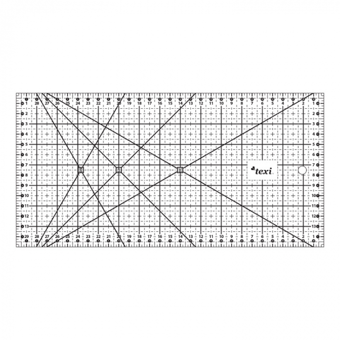 Trusa de taiere si feliere, dimensiune 45 x 30 cm TEXI CRAFT GALBEN [11]