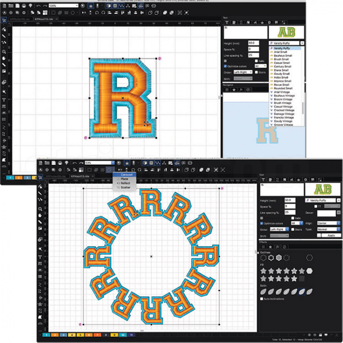 Software de design de broderie CHROMA inspire [4]