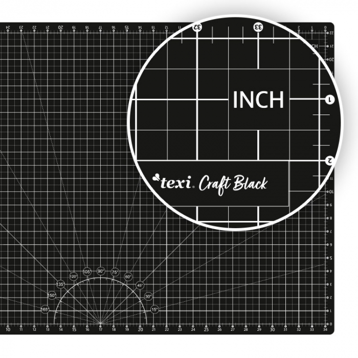 Kit de taiere si feliere, dimensiune  TEXI CRAFT BLACK 90X60 [5]