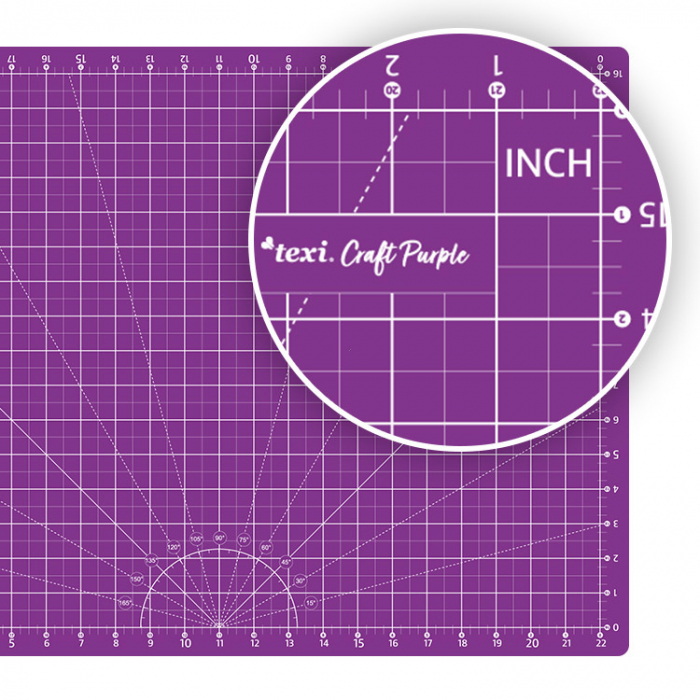 Kit taiere si feliere, dimensiune 60 x 45 cm TEXI CRAFT MOV [6]