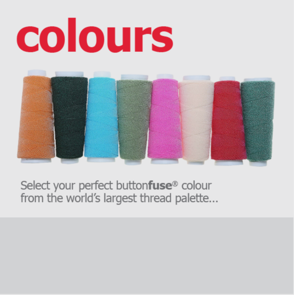 TF thread recycled paper cones Thermo Fuse Button Wrapping Thread [2]