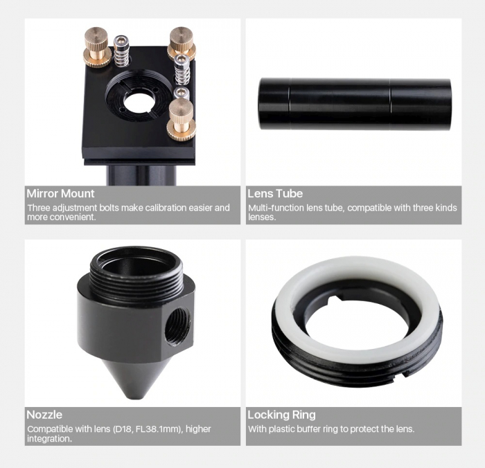Cap laser co2 cu diametru de 20 mm [5]