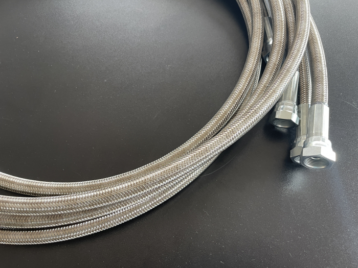 Furtun pentru abur din teflon cu carcasa metalica ALL - L3000 mm [3]