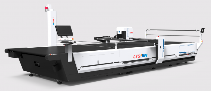 Mașină automată de croit cu cuțit oscilant CYG-HCN1705M [2]