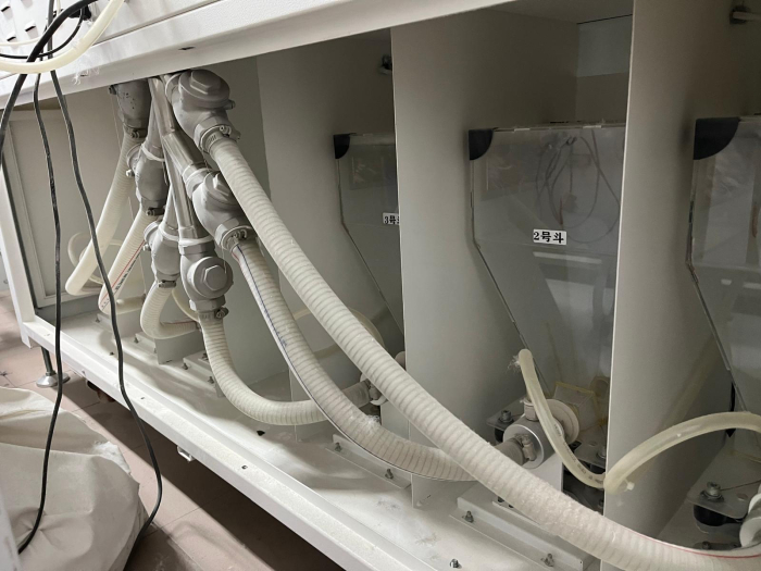 Mașină automată pentru umplere cu fibre / puf / material textil [4]