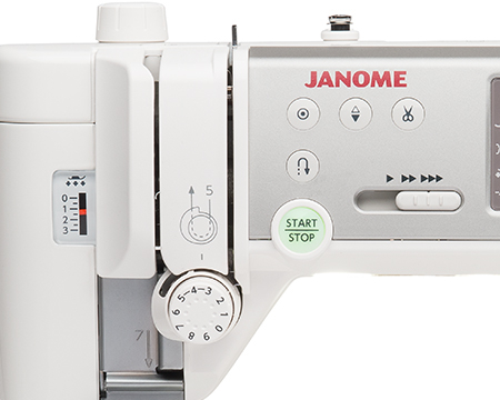 Mașină computerizată de cusut și matlasat JANOME MEMORY CRAFT 6700P [3]